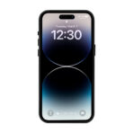 Mystspider for iPhone 15 Pro Max Leather Case - Black - Image 3