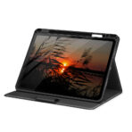 Mystspider iPad Pro 12.9-inch Genuine Leather Cover - Black - Image 2