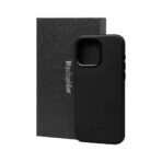 Mystspider for iPhone 15 Pro Max Leather Case - Black - Image 5