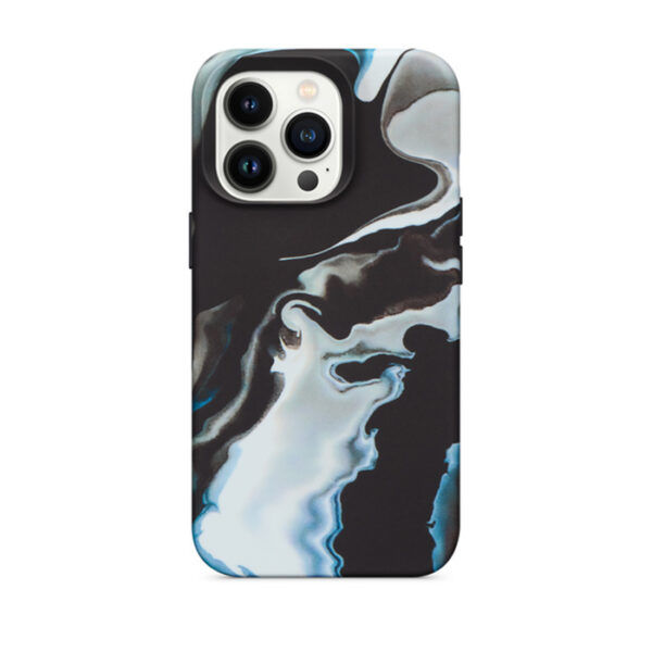 iPhone 15 Pro Silicone – Black/White
