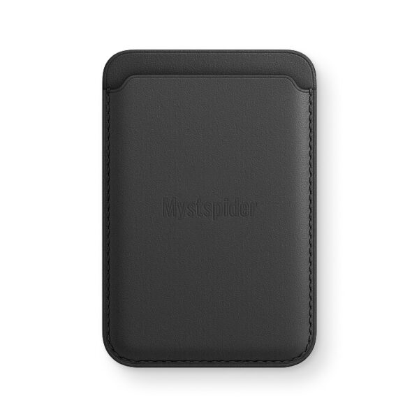 Mystspider iPhone Leather Wallet - Black